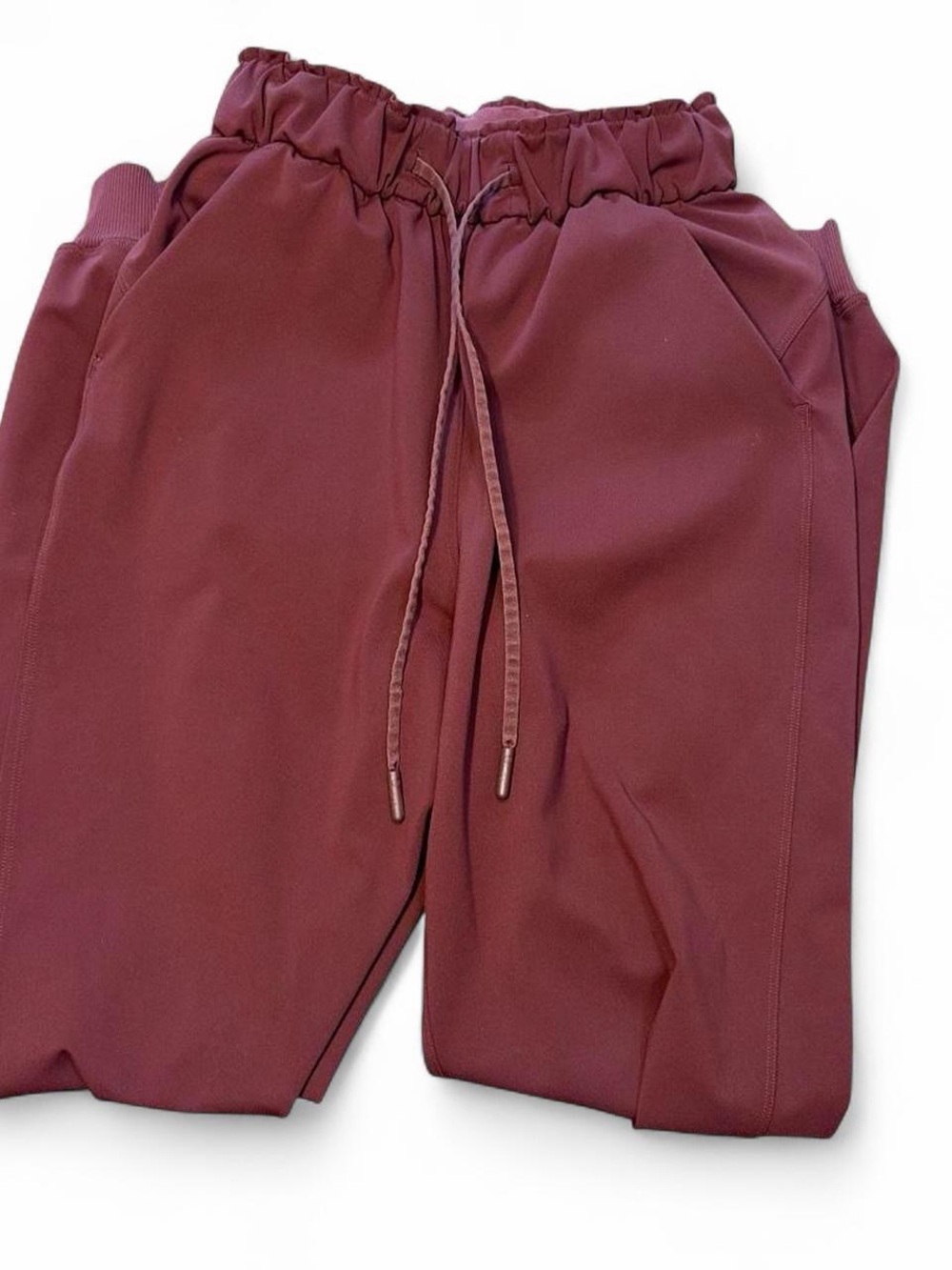 Lululemon Maroon Jogger Pants - Picture 2 of 6